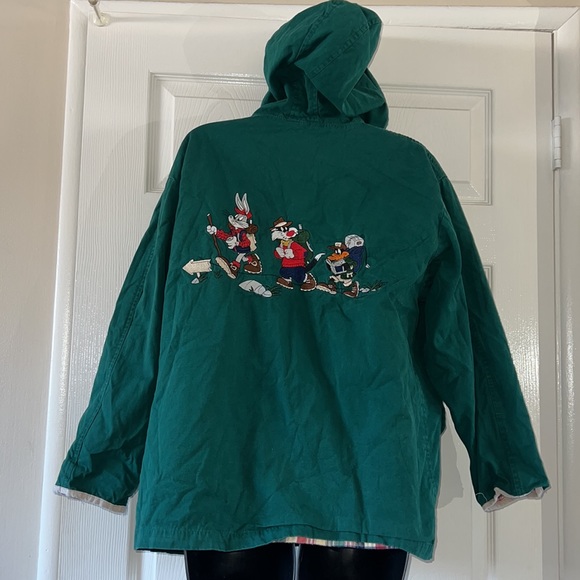 Vintage 1963 Acme Clothing Brand Looney Tunes Camping Jacket Youth XL